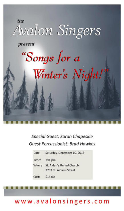 Avalon Singers Winter Concert